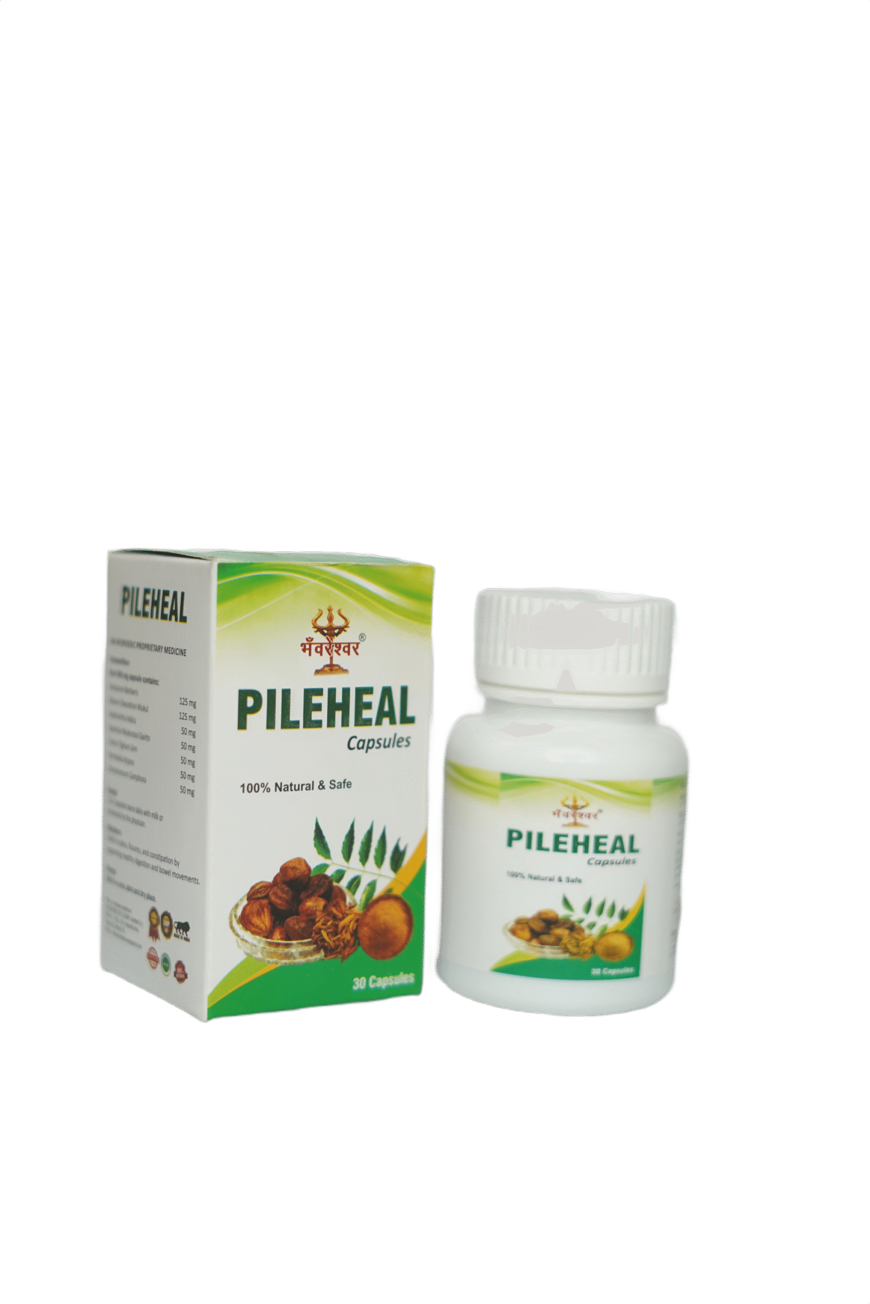 Pile heal capsules